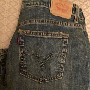 Levi Boot Cut Jeans .